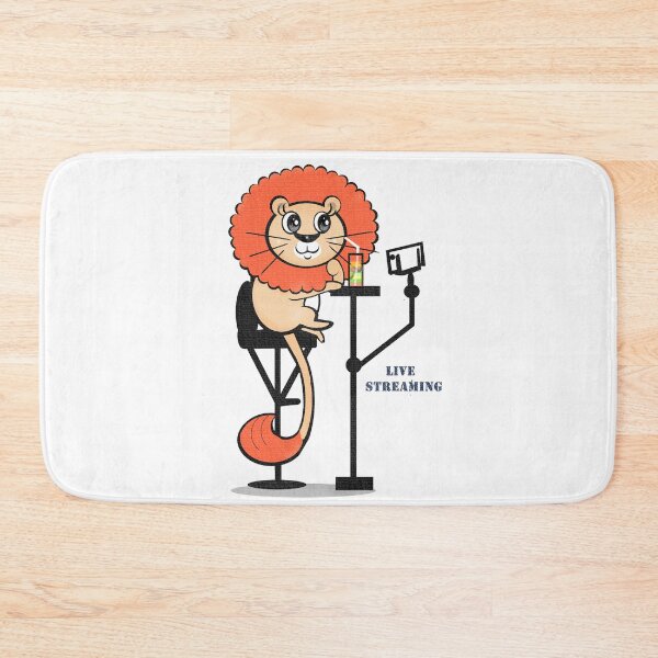 Item preview, Live streaming - Lion  designed and sold by Shirley cute art .