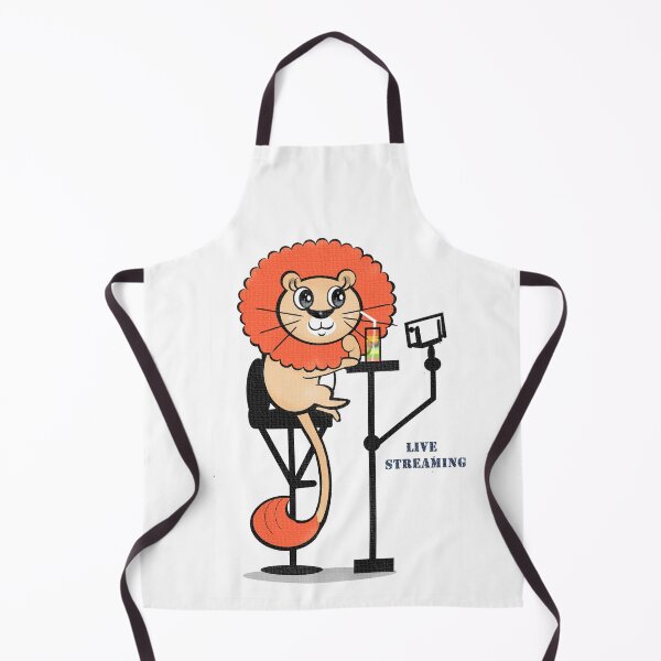 Item preview, Live streaming - Lion  designed and sold by Shirley cute art .