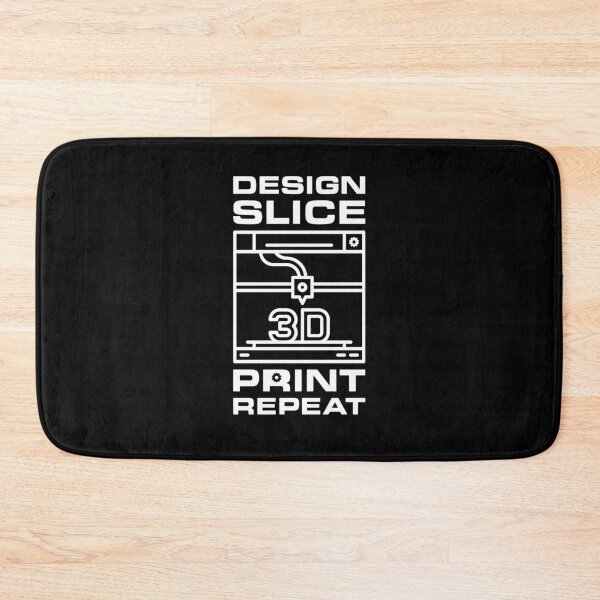 Item preview, Design Slice Print Repeat - Minimal 3D Printing design for 3d Printers Fans designed and sold by venomousvector.