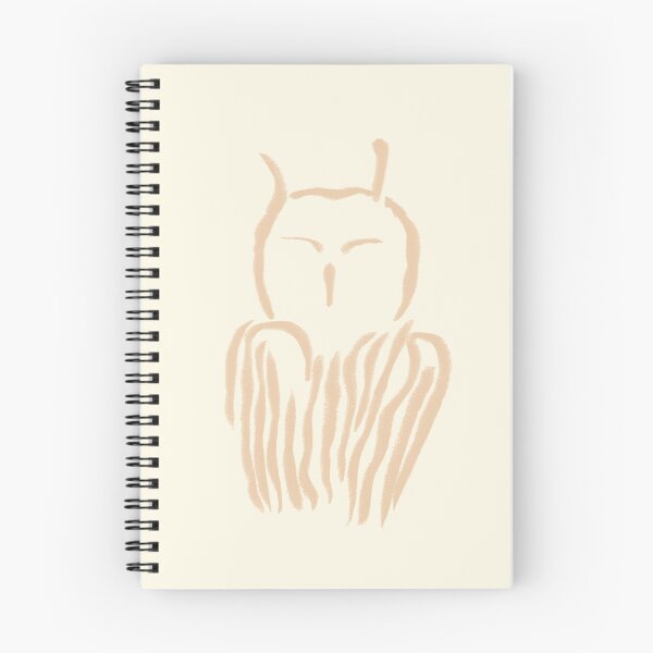 Item preview, Prehistoric cave painting of an owl from the Chauvet Cave designed and sold by archbestos.