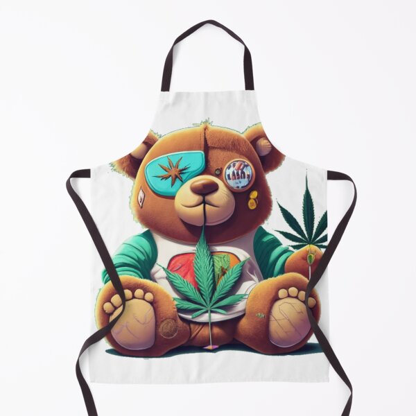 Item preview, Beautiful Bearbie Bear Arms Get High Funny Colorful Cute Humor Popart Style designed and sold by ShopSunday.