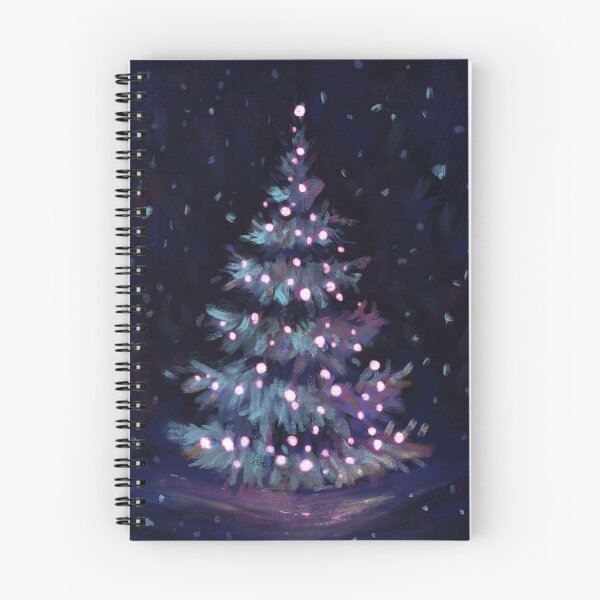 Item preview, Dreamy Christmas tree painting designed and sold by PP-Patterns.