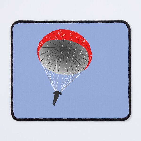 Item preview, Paratrooper with red parachute designed and sold by FabPosters4Less.
