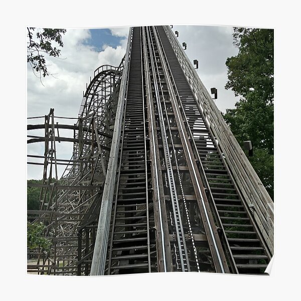 Outlaw Run Rollercoster Poster