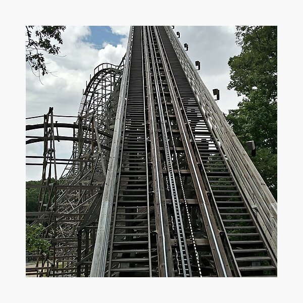 Outlaw Run Rollercoster Photographic Print