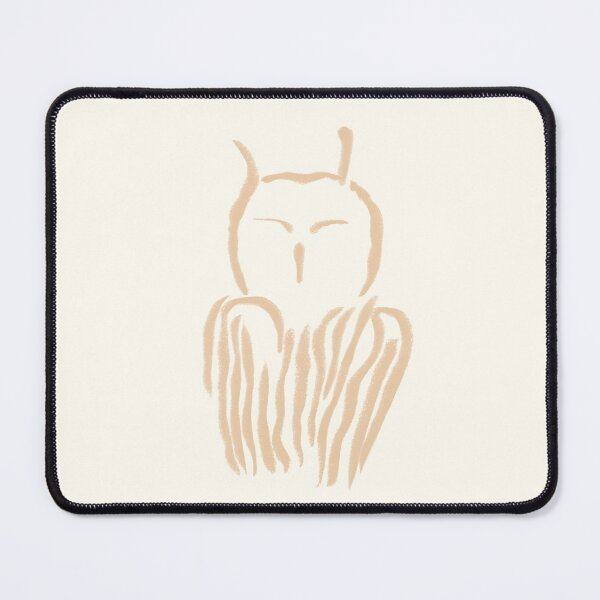 Item preview, Prehistoric cave painting of an owl from the Chauvet Cave designed and sold by archbestos.