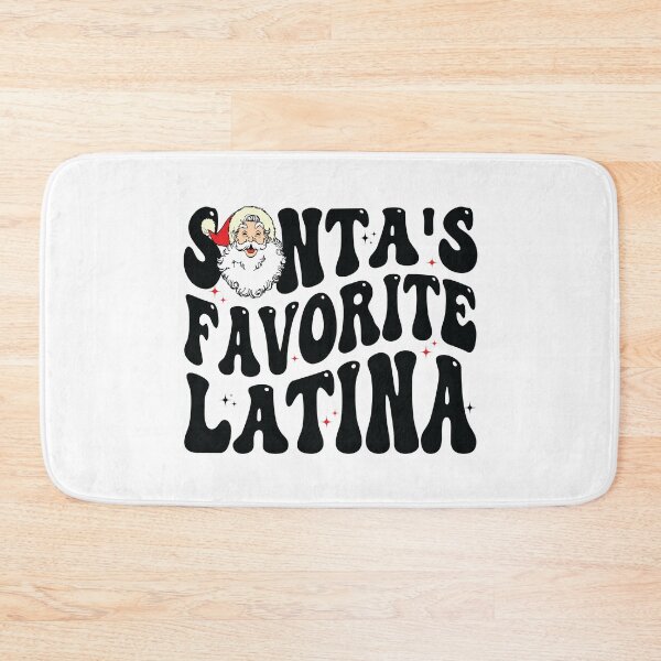 Item preview, Santa's Favorite Latina Shirt, Latina Christmas, Groovy Christmas Design designed and sold by AryaSubramanian.