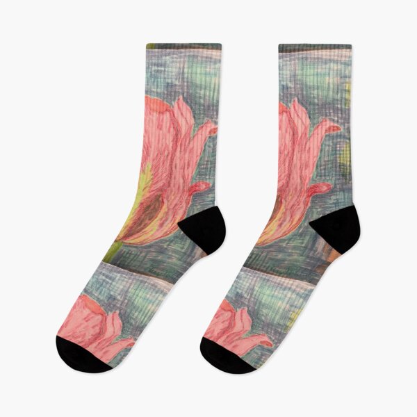 Item preview, Pink Tulip Drawing  designed and sold by 1979byShari.