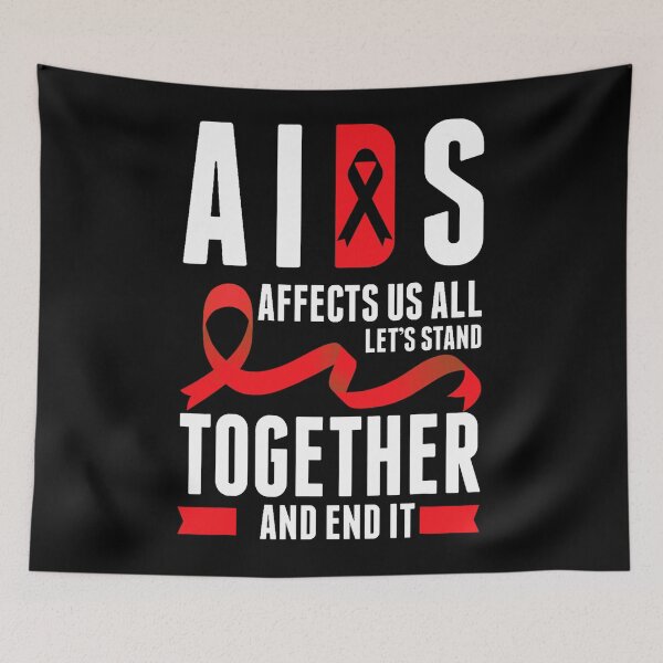 Item preview, Aids Affects Us All Let's Stand Together HIV Awareness designed and sold by EagmianPheolea.