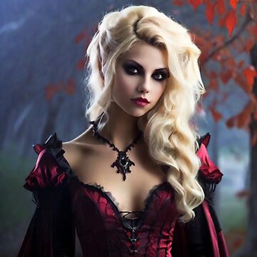 Female vampire wig best sale