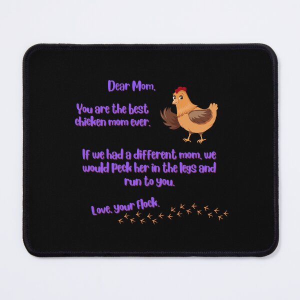 Item preview, Dear Chicken Mom designed and sold by Whytewold Farm Stuff.