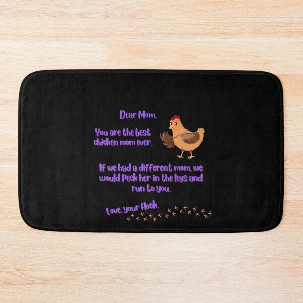 Item preview, Dear Chicken Mom designed and sold by Whytewold Farm Stuff.