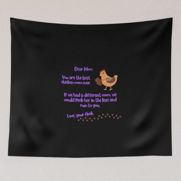 Item preview, Dear Chicken Mom designed and sold by Whytewold Farm Stuff.