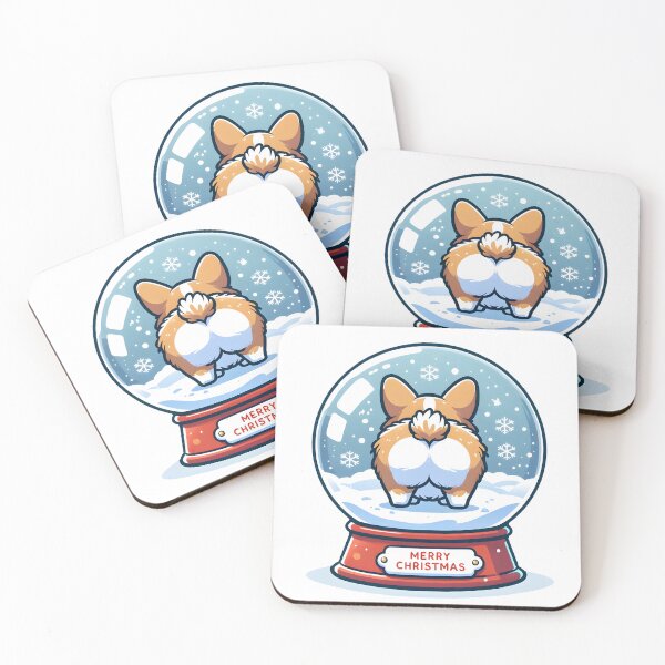 Item preview, Corgi Claus's Cheeky Greeting designed and sold by EpicPaws.