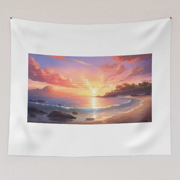 Item preview, Serene Beach Sunset designed and sold by Shirtastically.
