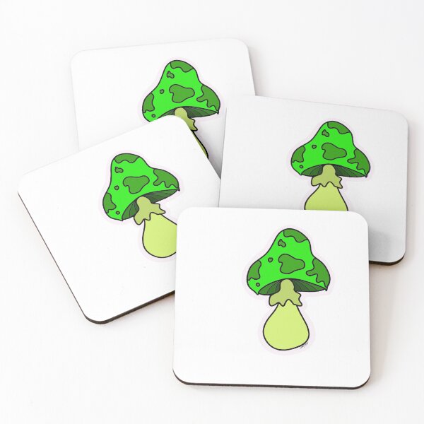 Item preview, Mushi verde designed and sold by Brooke Langley.