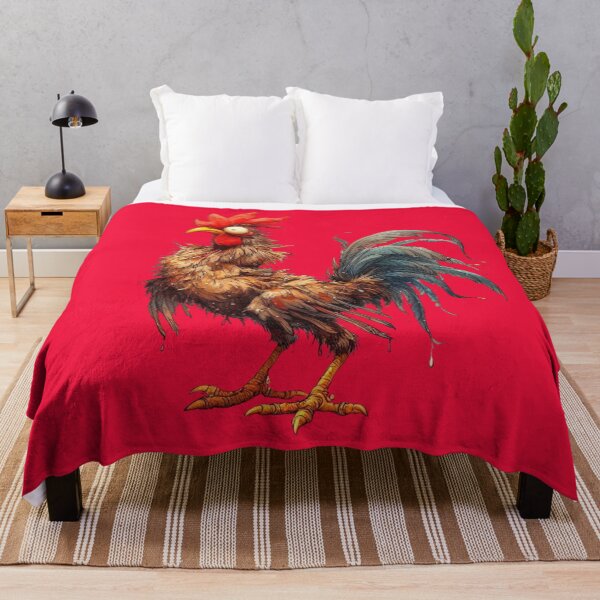 Artikelvorschau, Crazy Rooster, verrückter Hahn, verrücktes Huhn entworfen und verkauft von KalinsAtelier.