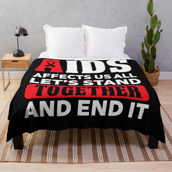Item preview, Aids Affects Us All Lets Stand Together End It HIV Awareness designed and sold by EagmianPheolea.