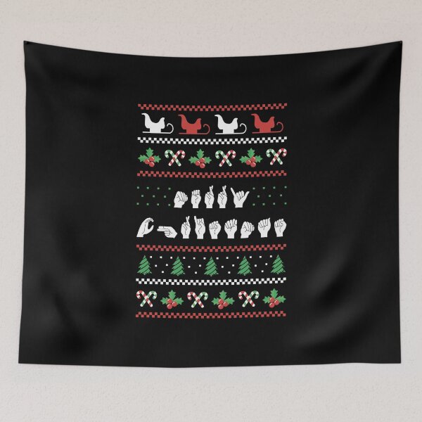 Item preview, Merry Christmas - ASL American Sign Language I designed and sold by Lemon Pepper.