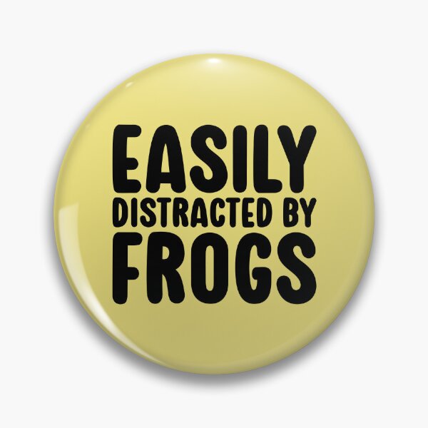 Item preview, Easily Distracted By Frogs designed and sold by kamrankhan.