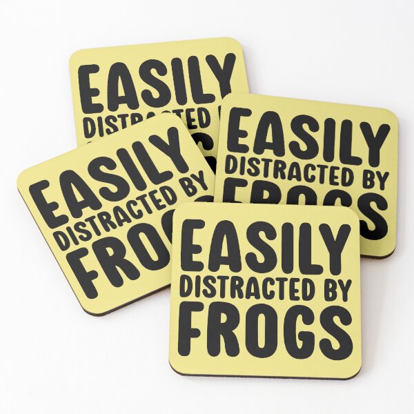Item preview, Easily Distracted By Frogs designed and sold by kamrankhan.