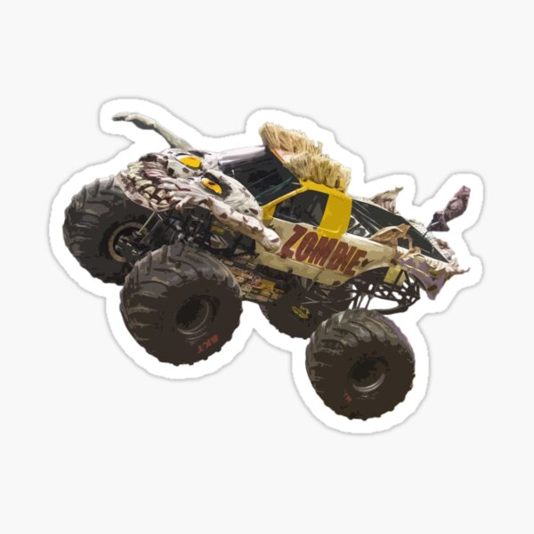 Item preview, Monster Truck Zombie designed and sold by RacerFan.