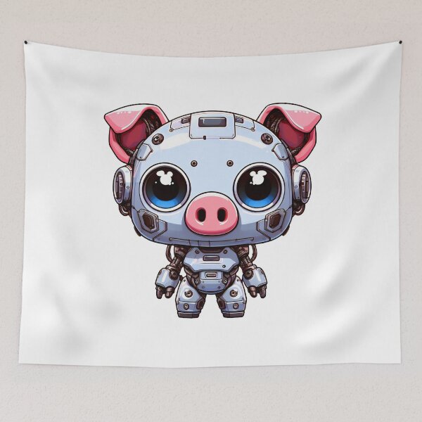 Item preview, Robo-Pig! designed and sold by kukamatsu.