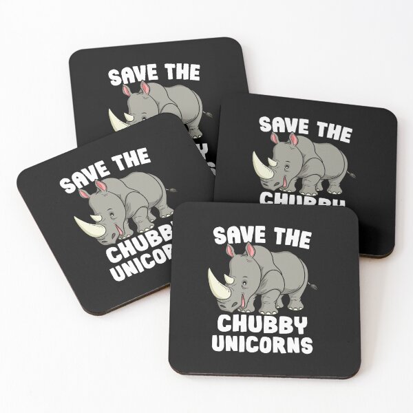 Item preview, save the chubby unicorns funny rhino lover designed and sold by Majesticoo.