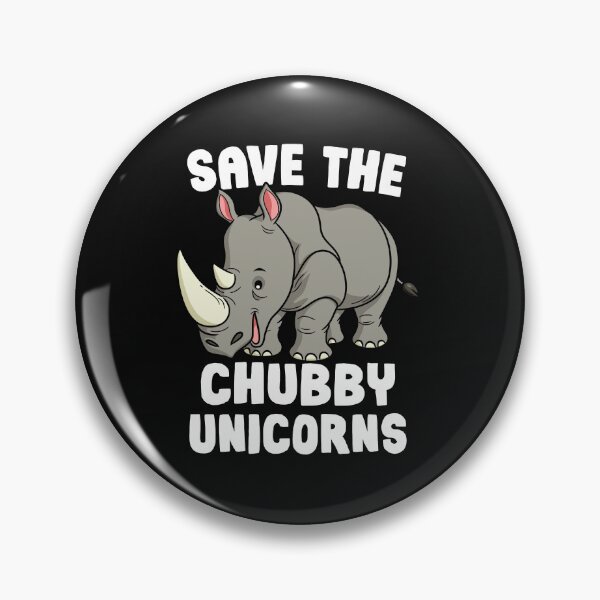 Item preview, save the chubby unicorns funny rhino lover designed and sold by Majesticoo.