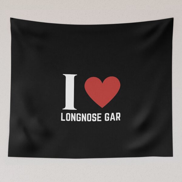 Item preview, I love longnose gar designed and sold by creativerooney.