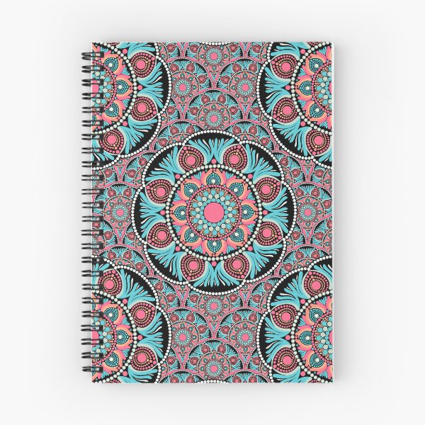 Item preview, Ultra Red Sunset on Sea Polka Dot Mandala on Scallops designed and sold by Triplicate Limited.