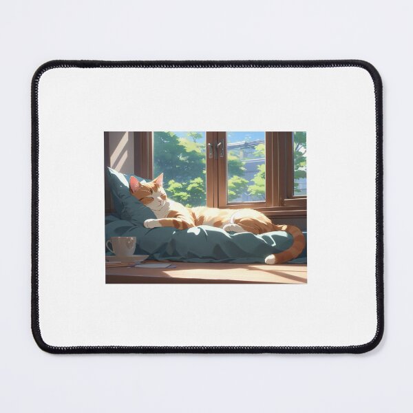 Item preview, Peaceful Sleep Cat designed and sold by TheCatCornerx.