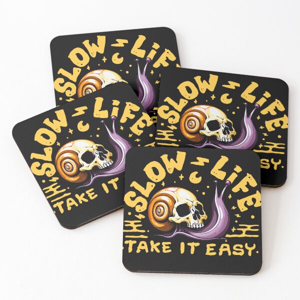 Item preview, Slow Life Snail Skull designed and sold by AiPixals.