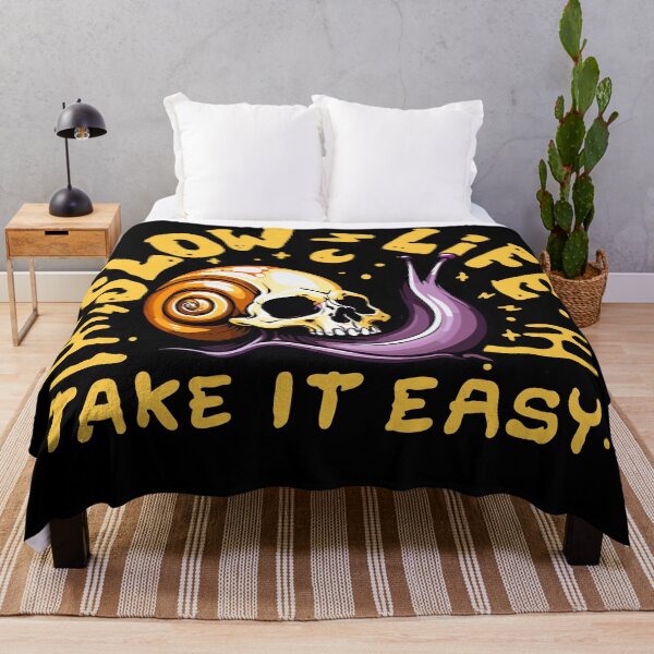 Item preview, Slow Life Snail Skull designed and sold by AiPixals.