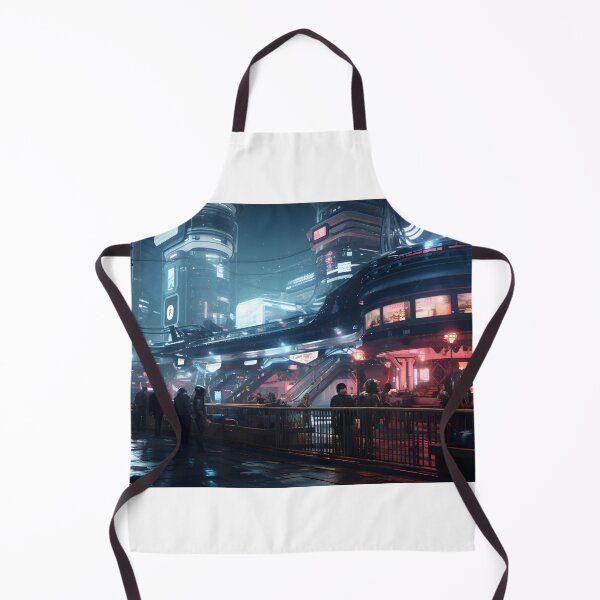 Item preview, Cyberpunk Street Scene designed and sold by Shirtastically.