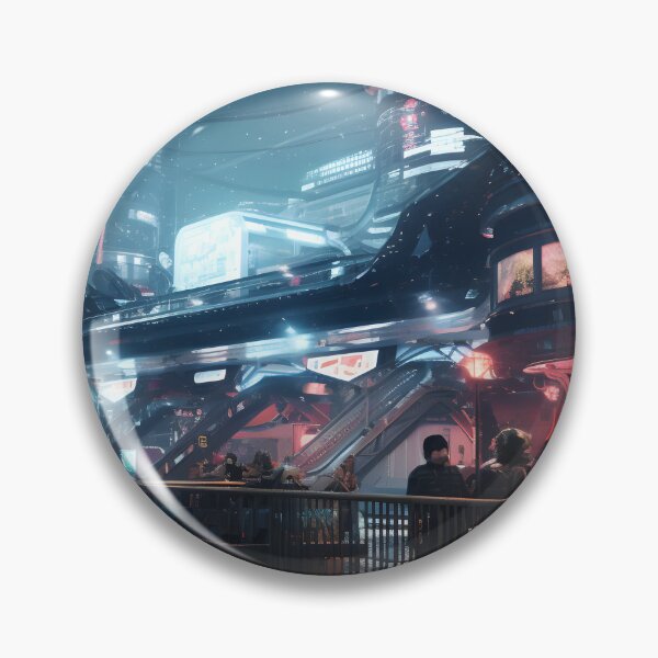 Item preview, Cyberpunk Street Scene designed and sold by Shirtastically.