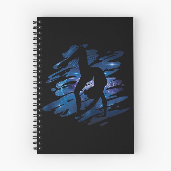 Item preview, Yoga lover bridge - brush strokes background (blue tech) - ballet, dance, gymnastics - ballerina, dancer, gymnast designed and sold by Vane22april.