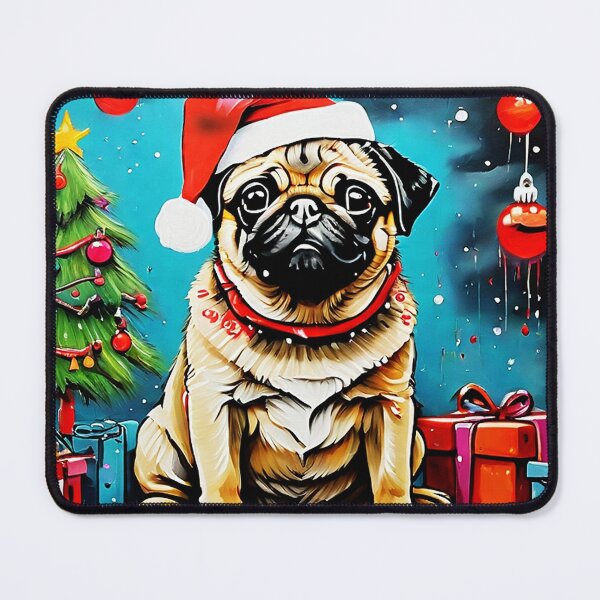 Item preview, HAPPY HOLIDAYS 6 PUGGY HOLIDAYS designed and sold by RedBluffTraders.