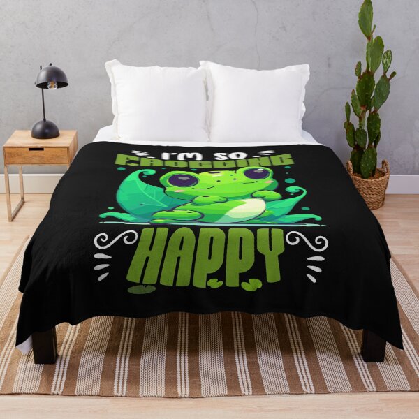 Item preview, I'm so Frogging Happy designed and sold by GalMar.
