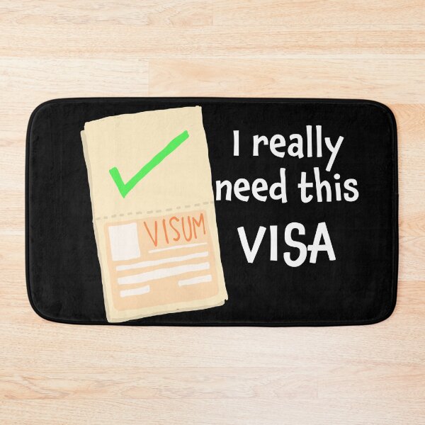 Item preview, I really need this Visa in white designed and sold by printmesomecolo.