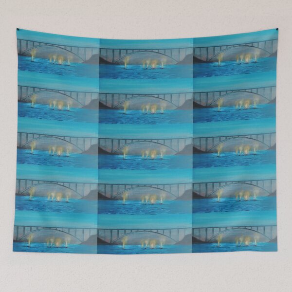 Item preview, whale belly, estetic, painting, bridge designed and sold by colorgallery11.