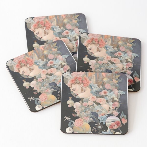 Item preview, Nouveau Floral Variation designed and sold by tardisevan.