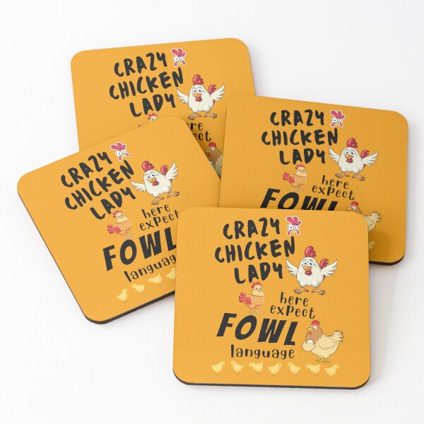 Item preview, Crazy Chicken Lady designed and sold by Whytewold Farm Stuff.