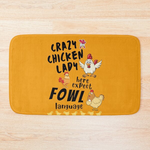 Item preview, Crazy Chicken Lady designed and sold by Whytewold Farm Stuff.