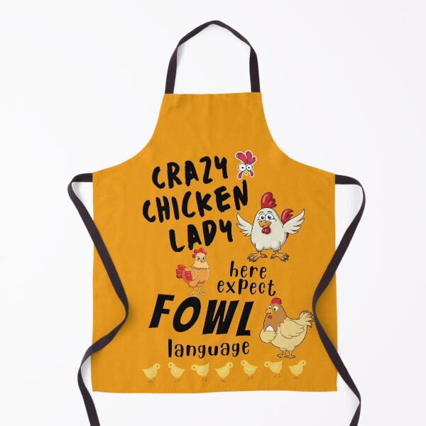 Item preview, Crazy Chicken Lady designed and sold by Whytewold Farm Stuff.