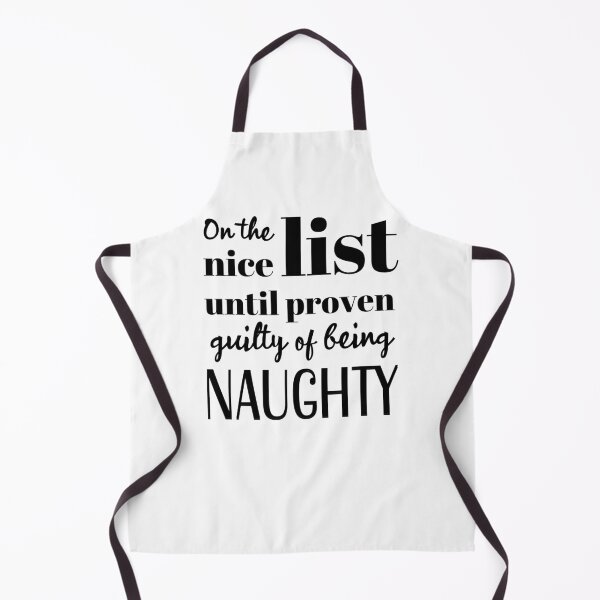 Item preview, christmas, nice, sant's list, not guilty, lawyer, judge designed and sold by Reflect33.