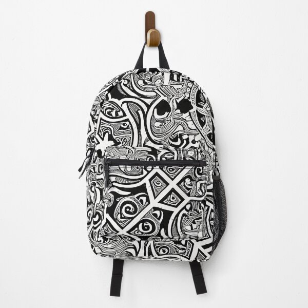 Item preview, Detailed black and white graphic in the style of Celtic knots b diag designed and sold by pASob-dESIGN.