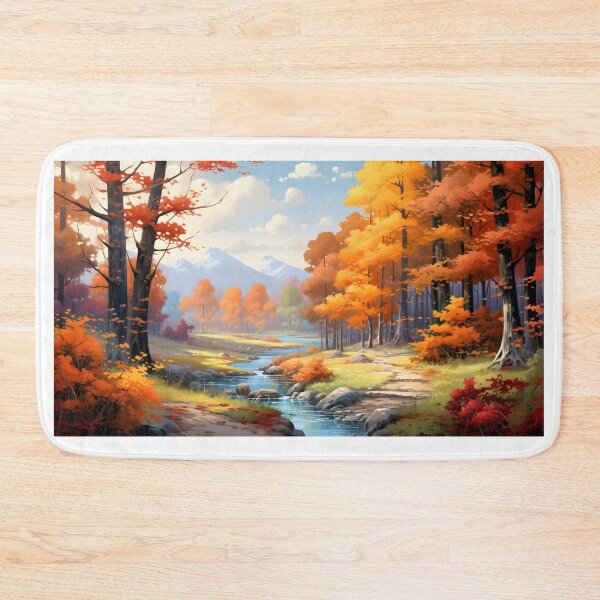 Item preview, Tranquil Autumn Forest designed and sold by Shirtastically.