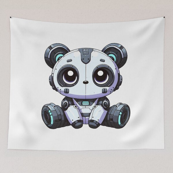 Item preview, Robo-Panda! designed and sold by kukamatsu.