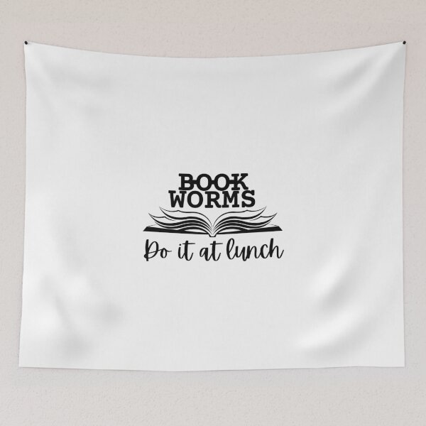 Item preview, Bookworms do it at lunch designed and sold by askthebookbug.